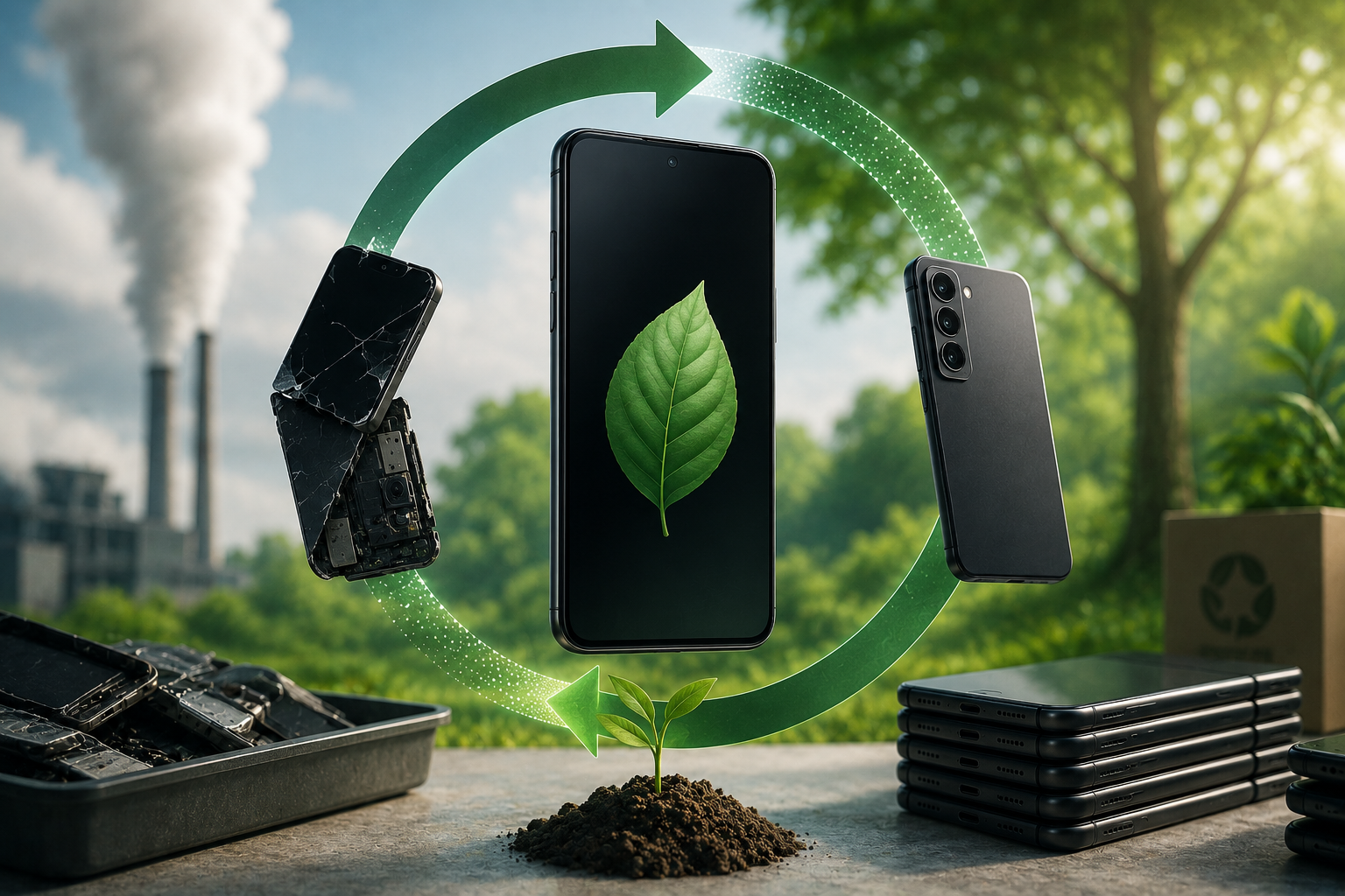 Extending Smartphone Lifecycles to Cut CO2 Emissions 